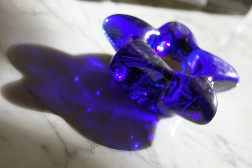 Glas Blau 006