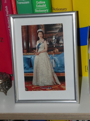 Postkarte Queen Elizabeth